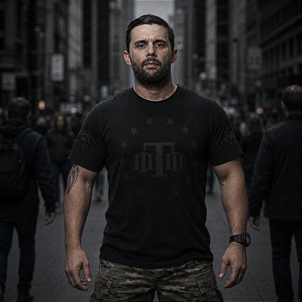 Camiseta Masculina Dark Concept Line Tactical Hurricane Team Six
