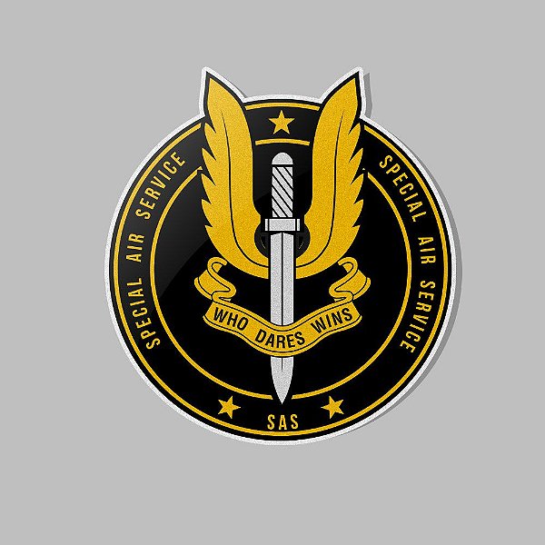 Adesivo Spezial Air Craft SAS Team Six Brasil