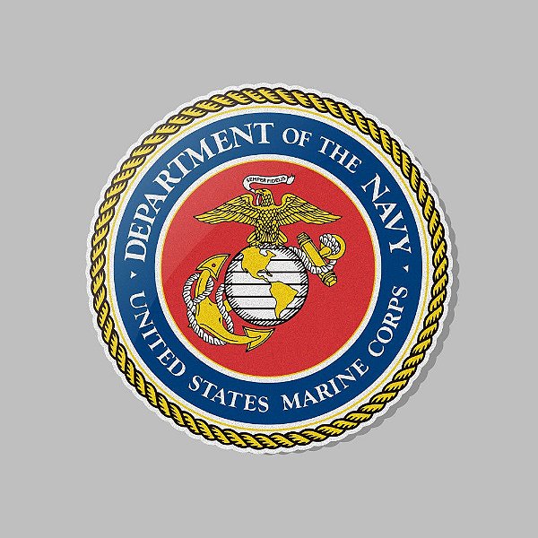 Adesivo Marines Corp Team Six Brasil