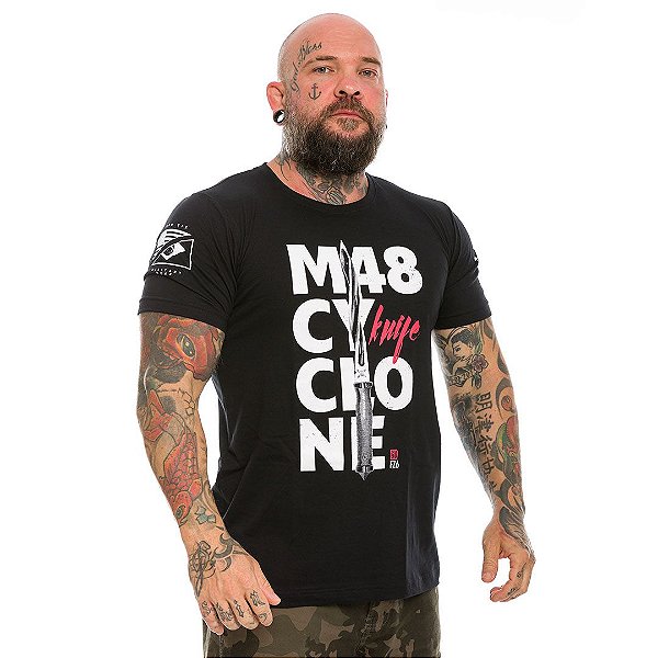 Camiseta Masculina Squad T6 GUFZ6 M48 Cyclone Knife Team Six Brasil