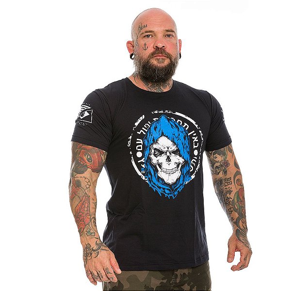 Camiseta Masculina Squad T6 GUFZ6 Mossad Força Especial Team Six Brasil