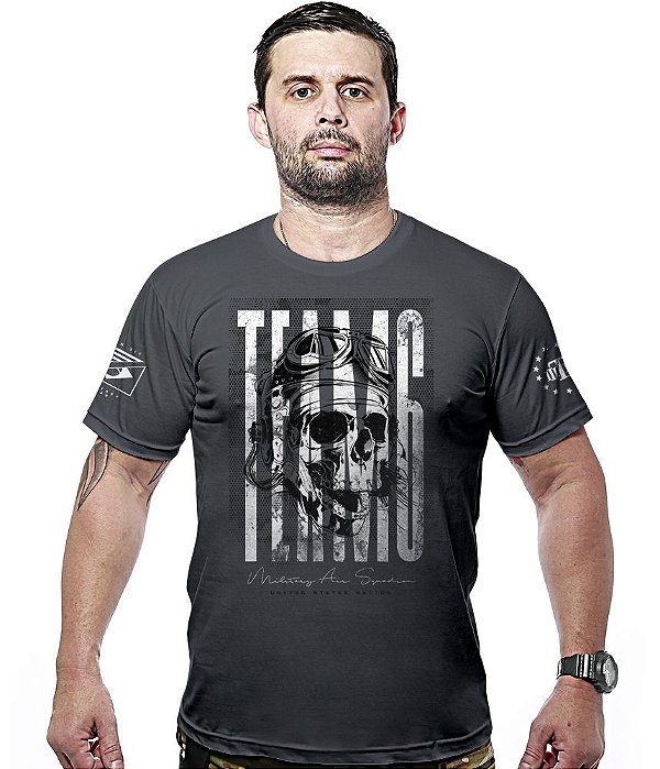 Camiseta Masculina Kamikaze Hurricane Line Team Six Brasil