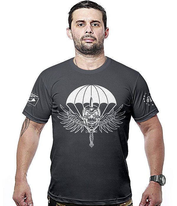 Camiseta Masculina PARA-SAR Hurricane Line Team Six Brasil