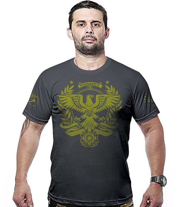 Camiseta Masculina Spezialkrafte Hurricane Line Team Six Brasil