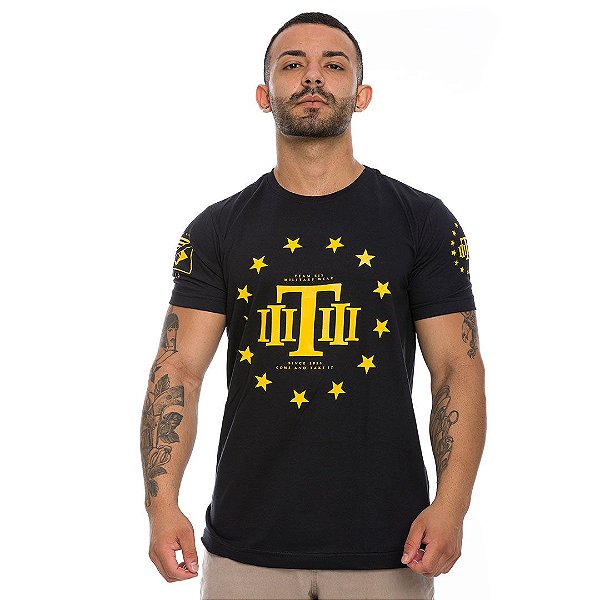 Camiseta Masculina Concept Line Tactical Liberty Team Six Brasil
