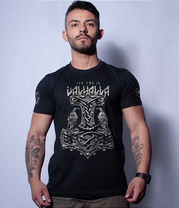 Camiseta Masculina Squad T6 Magnata Se You In Valhalla Team Six Brasil
