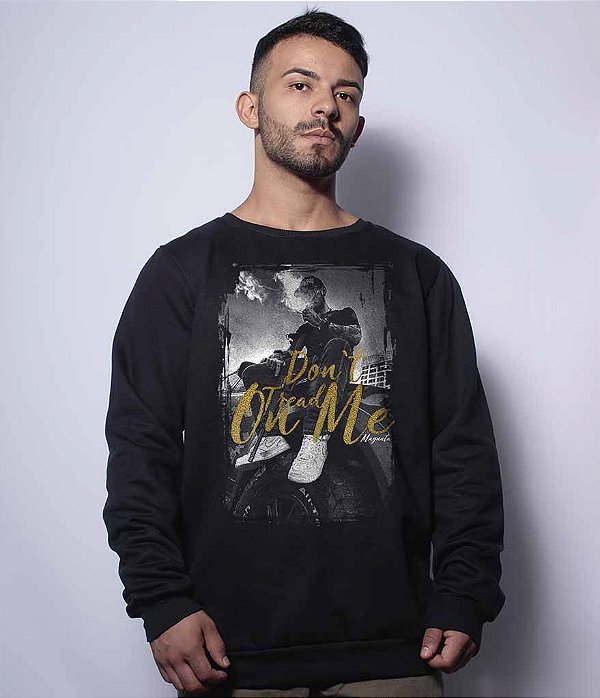 Casaco Básico de Moletom Squad T6 Magnata 556 Don't Tread On Me Team Six Brasil