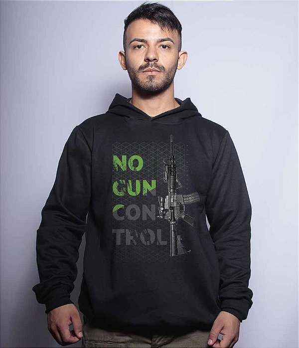 Casaco Militar Com Capuz Squad T6 Magnata 556 No Gun Control Team Six Brasil