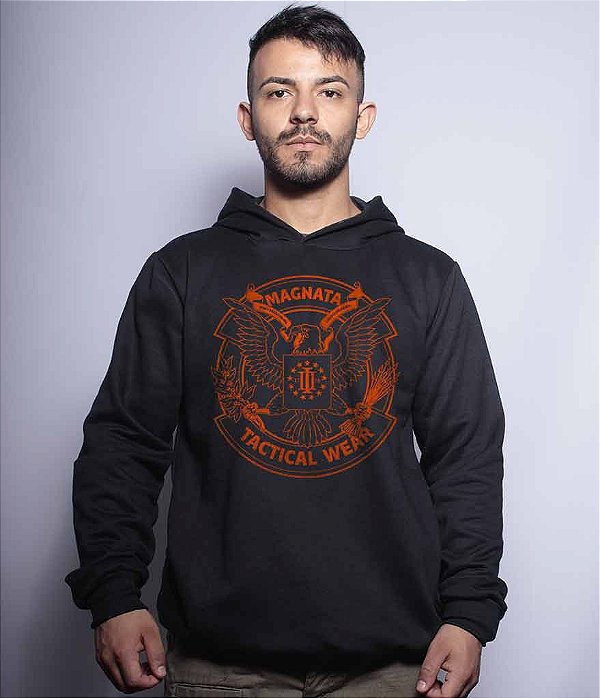 Casaco Militar Com Capuz Squad T6 Magnata 556 Tactical Wear Team Six Brasil