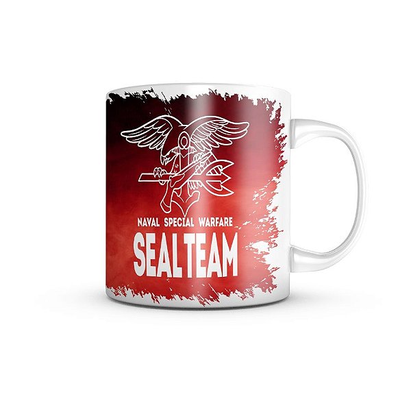 Caneca Naval Specia Warfare Seal Team