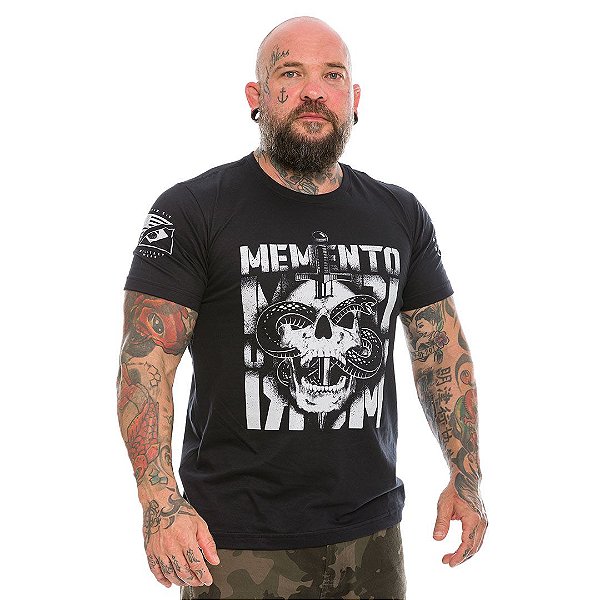Camiseta Militar Memento Mori Team Six