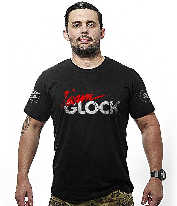 Camiseta Masculina Team Glock EUA