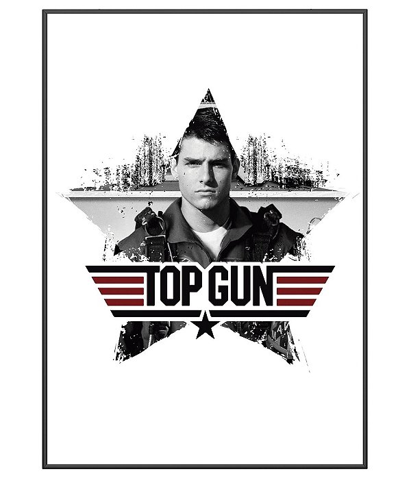 Poster Militar Temático Top Gun