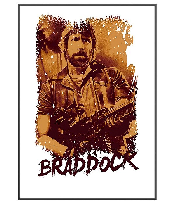 Poster Militar Temático Braddock