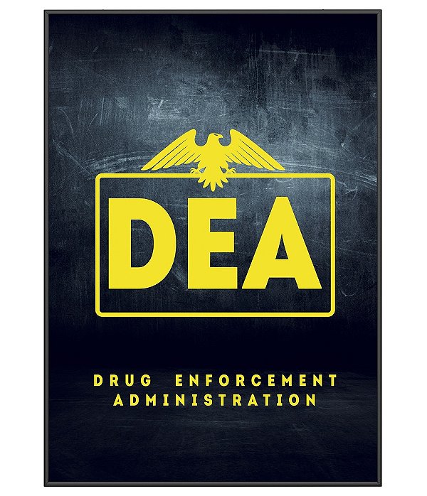 Poster Militar Tematico DEA