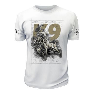Camiseta Masculina Tactical Fritz K9 Concept Team Six Brasil