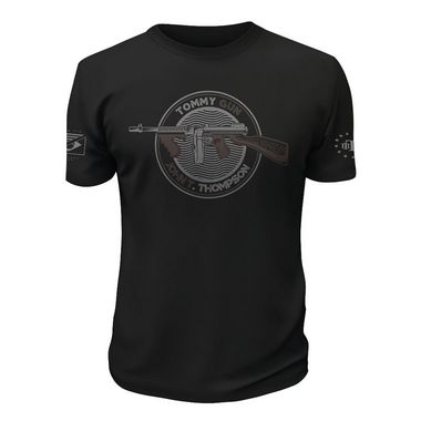 Camiseta Masculina Tactical Fritz Tommy Gun John T. Thompson Team Six Brasil