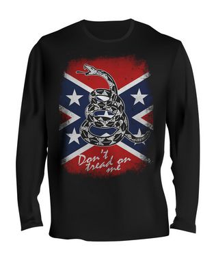 Camiseta Manga Longa Tactical Fritz Don't Tread On Me Flag