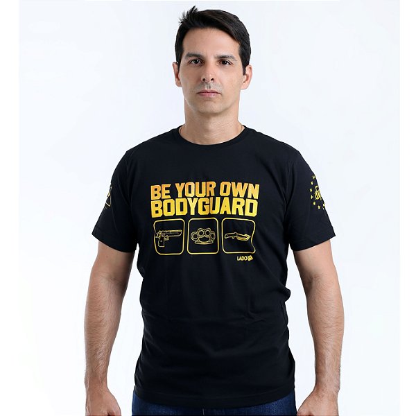 Camiseta Masculina Lador Be Your Own Bodyguard Team Six Brasil