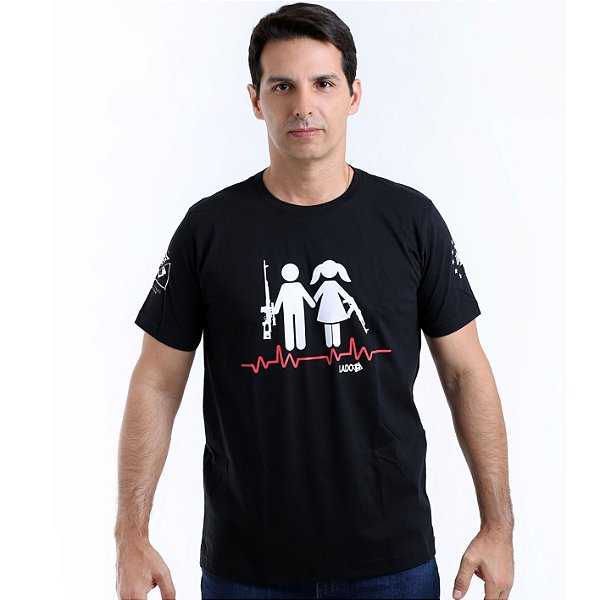 Camiseta Masculina Lador Boyfriends Army Team Six Brasil