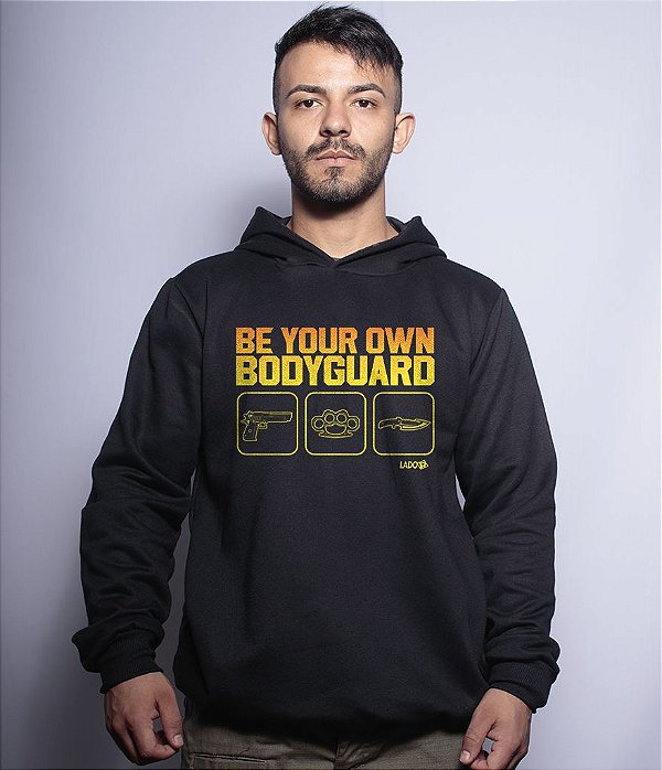 Casaco Militar com Capuz Lador Be Your Own Bodyguard Team Six Brasil