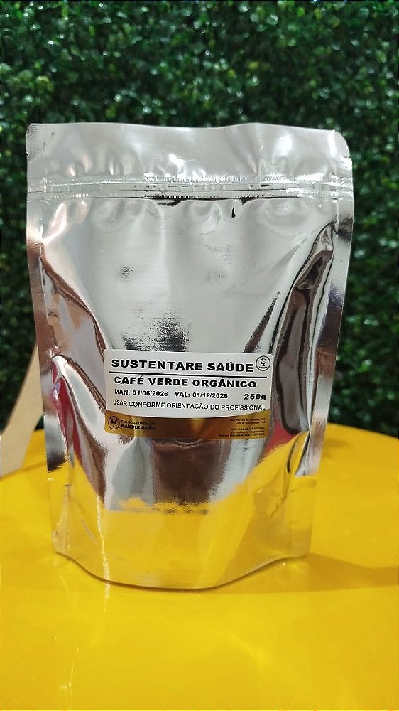 Café em grãos verde 250g
