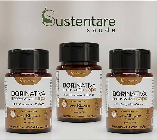 Kit 3 potes Dorinativa Biocaps Dra Day Hanemann cápsulas Biocompatíveis