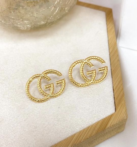 Brinco JAMILE folheada a ouro inspiração GUCCI