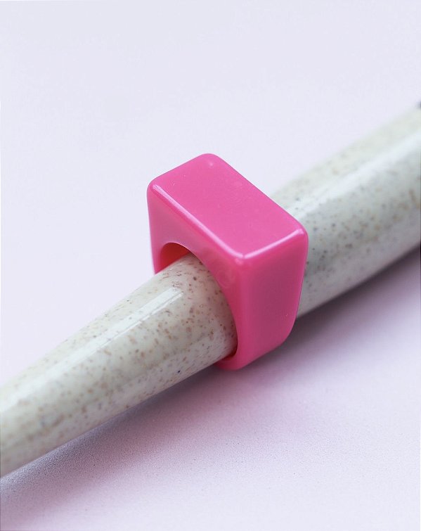 Anel BARBARA acetato basic pink