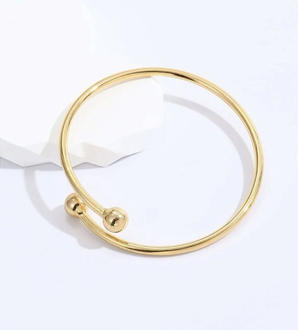 Bracelete JULIANA folheada arco
