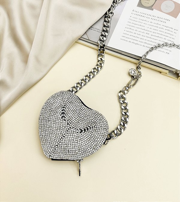 Micro Bag PIETRA micro brilho strass premium