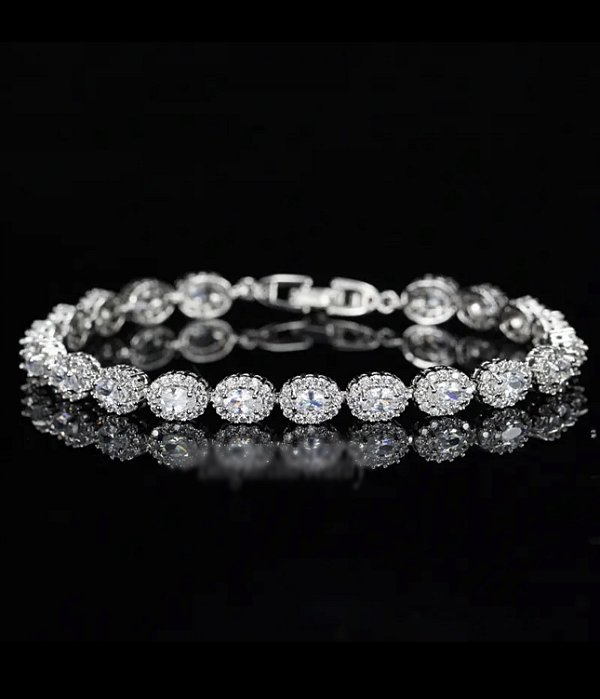 Pulseira CONSTANCE cristal micro zircônia premium