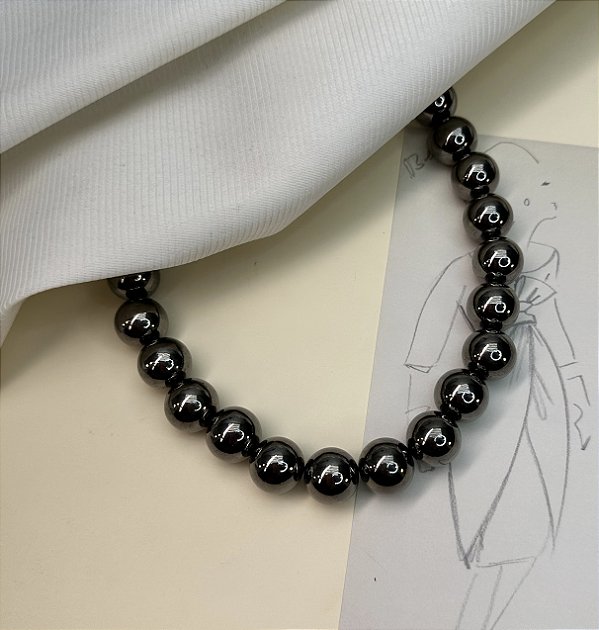 Colar HAILEY esfera cor onix max