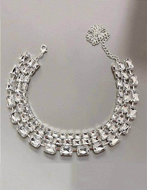 Choker NATIELE cristal tripla degrade