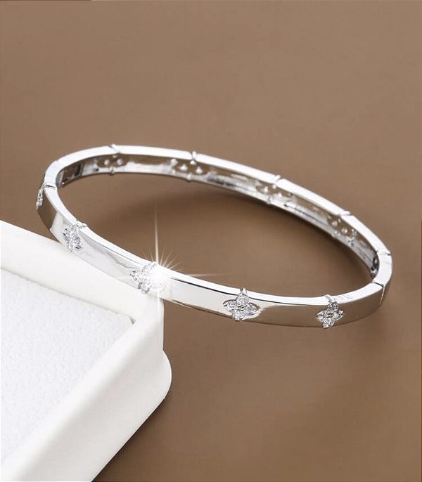 Bracelete MARIET folheada a prata