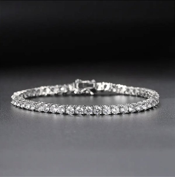 Pulseira MADONA de zircônia premium