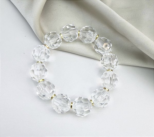 Pulseira NAPOLES esfera de cristal
