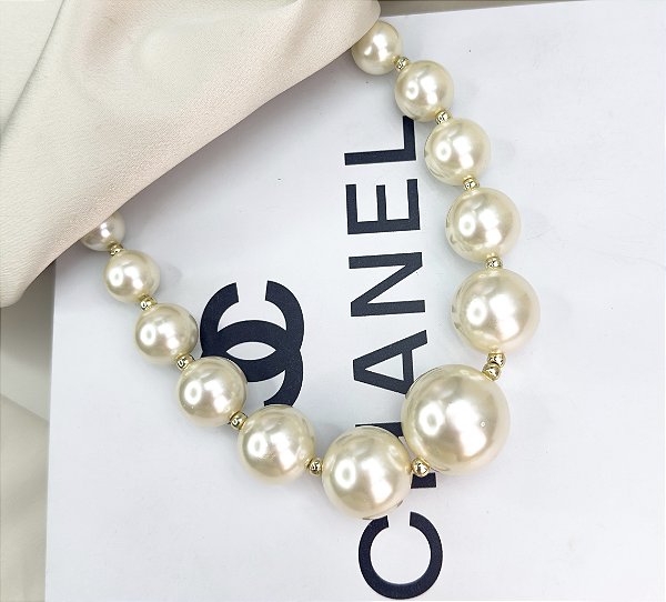 Colar NETUNO max pérolas degrade