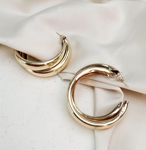 Max Argola HOLT dupla folheada a ouro