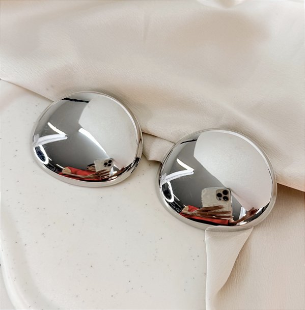 Brinco DEAN max organico folheado a prata