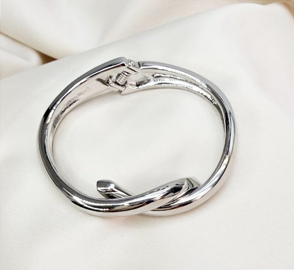 Bracelete IRINA folheada a prata