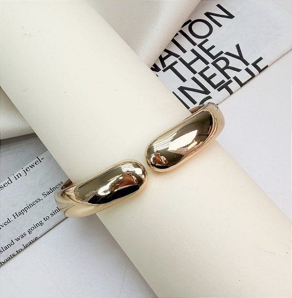 Bracelete NALA folheada a ouro