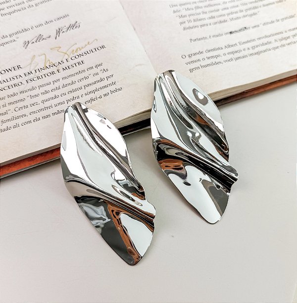 Max brinco OTTO organico folheado a prata