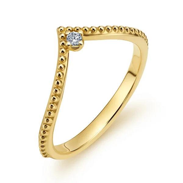 VL 1502 - Anel em Ouro Amarelo 18K