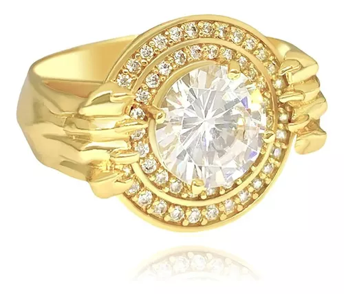 VL 1608 - Anel em Ouro Amarelo 18K