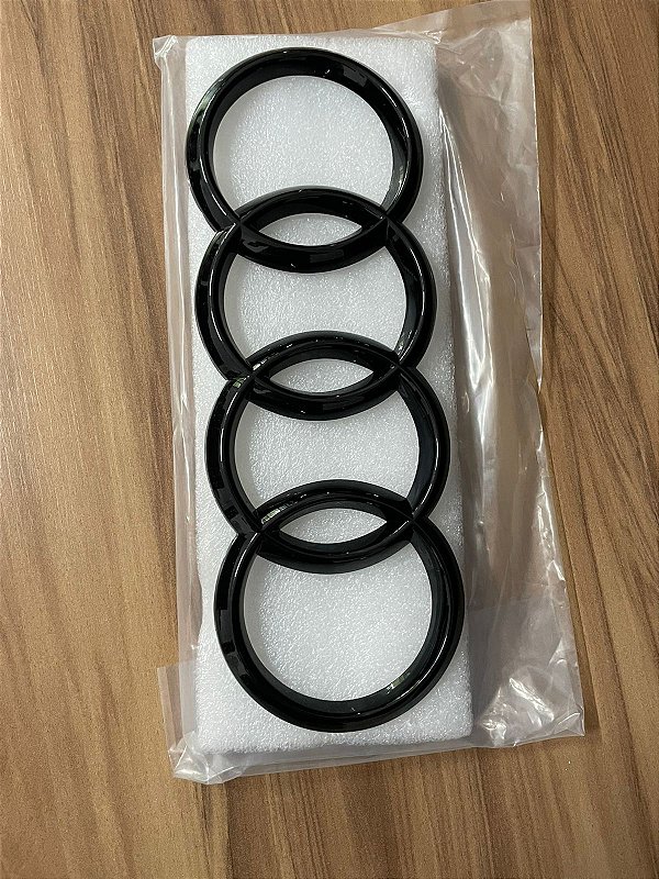 Emblema Dianteiro Argolas para  Audi A3/a4 2012 A 2021
