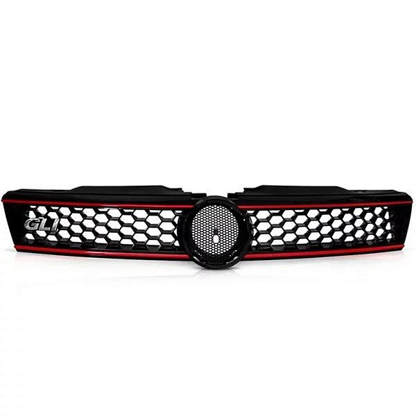Grade Frontal Jetta Mk6 Estilo Gli Friso Vermelho 2011-2015
