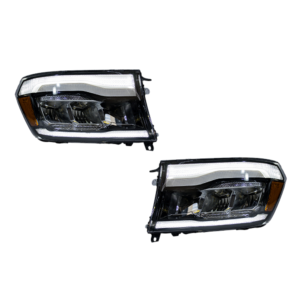Farol Ram Classic 2022+ Com Parabolas Full Led