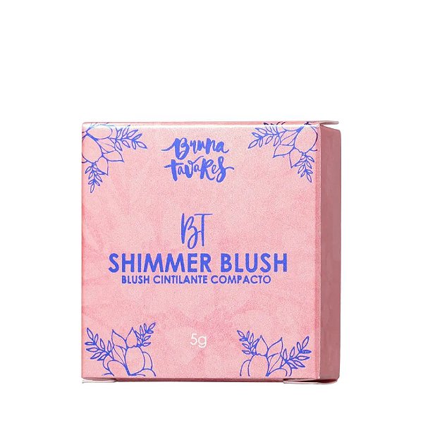 Blush Cintilante Shimmer Blush - Bruna Tavares