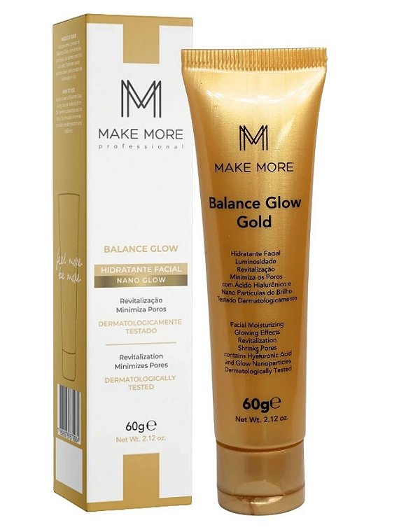 Hidratante Facial Balance Cream Glow - Make More